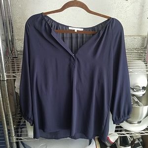Navy Blouse
